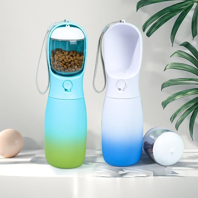 3-in-1 Dog Water Bottle – Travel Cup