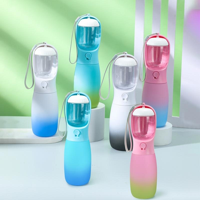 3-in-1 Dog Water Bottle – Travel Cup