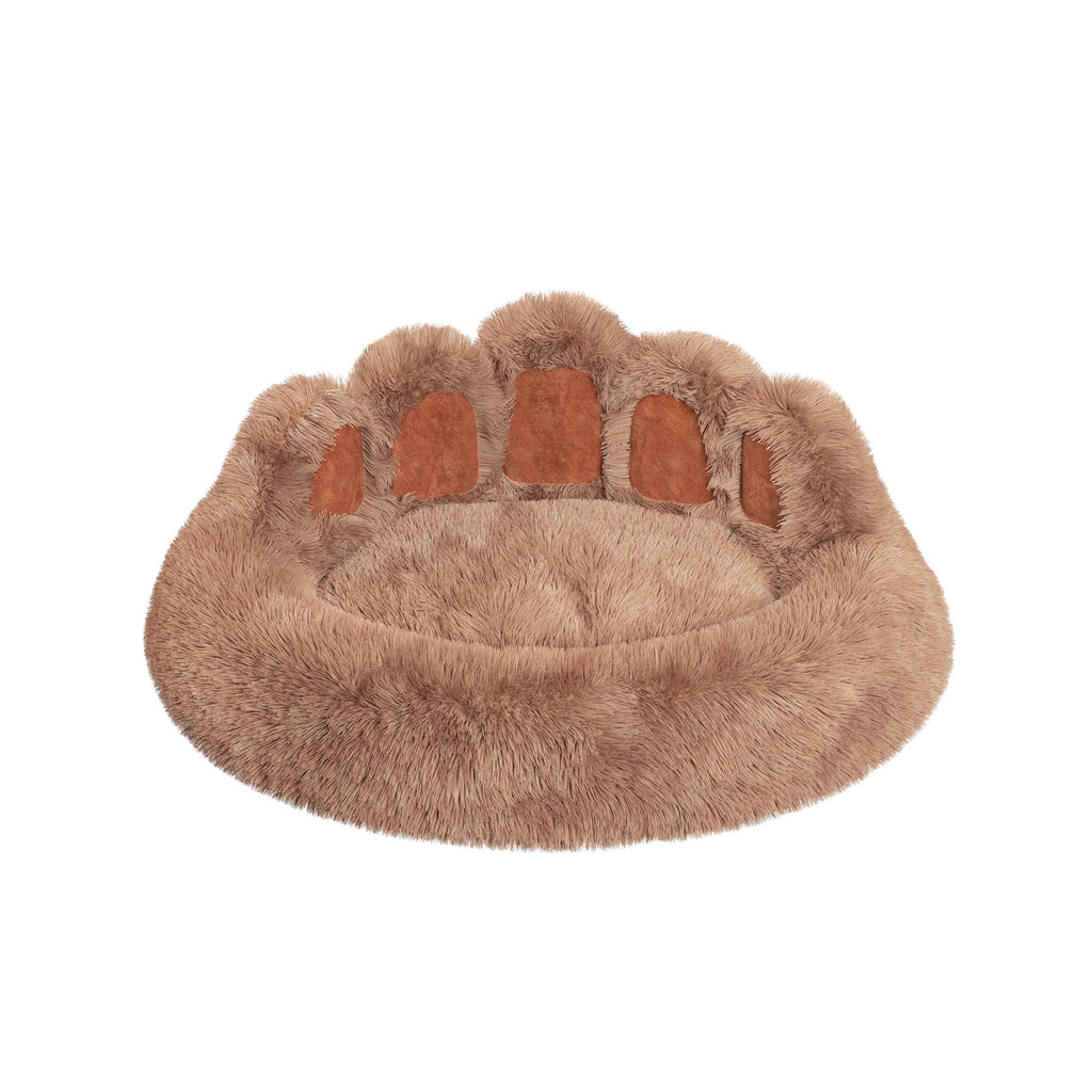 Bear Paw Dog & Cat Bed – Plush & Cozy