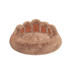 Bear Paw Dog & Cat Bed – Plush & Cozy