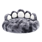 Bear Paw Dog & Cat Bed – Plush & Cozy