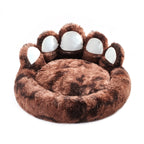 Bear Paw Dog & Cat Bed – Plush & Cozy