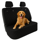 Waterproof Dog Car Seat Cover – Scratchproof Rear Protector with Safety Belt