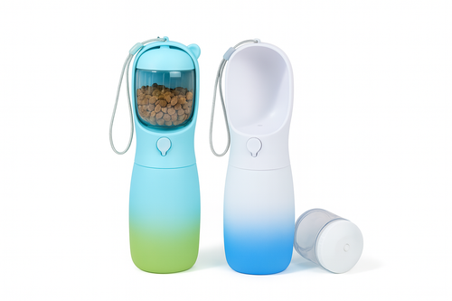 3-in-1 Dog Water Bottle – Travel Cup
