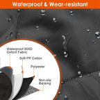 Waterproof Dog Car Seat Cover – Scratchproof Rear Protector with Safety Belt